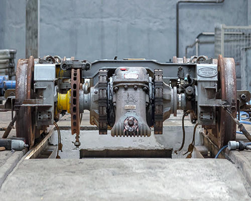 Aufarbeitung von Drehgestellen für Straßenbahnen Aufarbeitung von Drehgestellen für Straßenbahnen