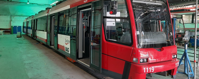Einstieg in die Serienphase: Modernisierung der Nürnberger Trams