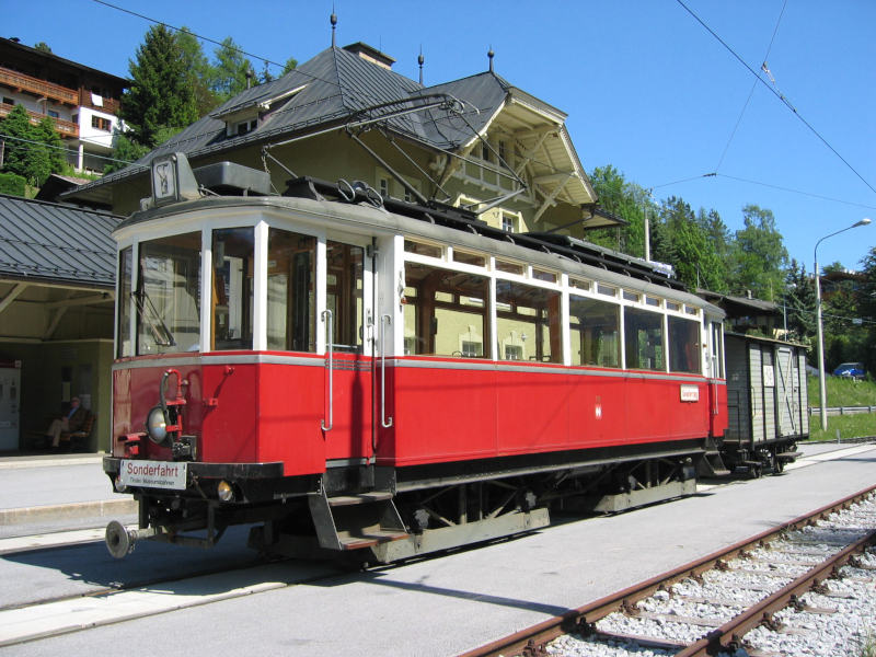 Drehgestellinstandsetzung an historischem Fahrzeug aus Innsbruck