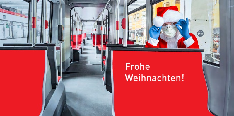 Frohe Weihnachten und ein gesundes neues Jahr!