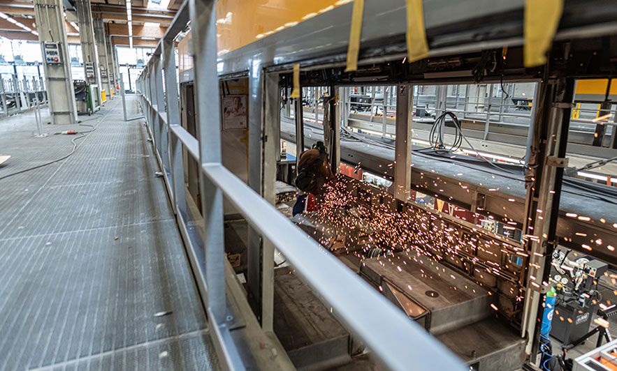 Hauptuntersuchung der Straßenbahnflotte der LVB gemäß Gesamtfristenplan - 300 Fahrzeuge in 6 Typen